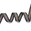 Polyester Grosgrain Ribbon OCOR-WH0063-33-2