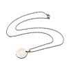 Non-Tarnish Constellation Pendant Necklaces LS-NJEW-S422-04P-02-3