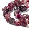 Natural Red Tourmaline Beads Strands G-G018-33-2