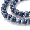 Natural Ocean White Jade Bead Strands G-G916-8mm-05-3