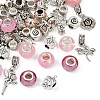 DIY European Style Bracelet Kits. including Alloy & Resin European Beads DIY-YW0012-11B-4