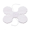 3m Clover Paper Pull Flowers LS-AJEW-WH0022-11A-1