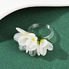 Handmade Lampwork Finger Rings RJEW-P158-01-3
