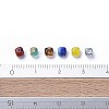 Transparent & Opaque Czech Glass Beads GLAA-O018-04-4