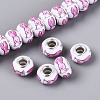 Opaque Resin European Beads RPDL-T004-01J-1