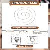 DIY 304 Stainless Steel Paperclip Chains Bracelet & Necklaces Making Kits DIY-LP0004-61-2