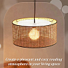 Flat Round PP Lamp Shade Diffuser FIND-WH0152-204-5