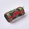 Cloth Elastic Hair Ties OHAR-WH0016-08G-2