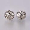 Brass European Beads KK-C2990-N-1