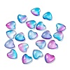 Transparent Glass Cabochons GGLA-A005-05F-1