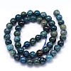 Round Natural Apatite Beads Strands G-F222-04-6mm-3