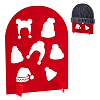 Arch Shaped Acrylic Hat Racks ODIS-WH0038-167A-1