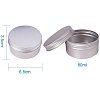 80ml Round Aluminium Tin Cans LS-CON-PH0001-06A-2