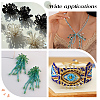 2818Pcs 15 Colors Glass Twisted Bugle Beads SEED-WR0001-13-5