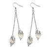 304 Stainless Steel Dangle Earrings EJEW-JE06595-02-2