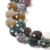 Natural Indian Agate Beads Strands G-N342-15-4