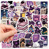 50Pcs PVC Adhesive Waterproof Stickers Self-Adhesive Stickers PW-WG48A9D-01-4