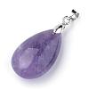 Natural Amethyst Pendants G-S243-20-2