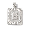 Rack Plating Brass Pendants KK-B092-42P-B-1