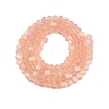 Transparent Glass Beads Strands EGLA-A044-T4mm-MB21-3