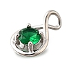 925 Sterling Silver Pave Cubic Zirconia Pendants STER-V001-03P-05-2