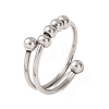 304 Stainless Steel Cuff Open Rings SA-CBA8B85-12P-4
