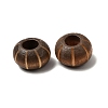 Wood European Beads WOOD-A026-09-2