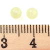 Opaque Luminous Acrylic Beads OACR-G038-06F-5