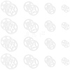 80Sets 4 Styles Resin Snap Buttons FIND-CY0001-44-1