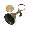 Iron Bell & Hollow Out Alloy Pendant Keychains KEYC-JKC00998-03-3