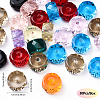 30Pcs Transparent K9 Glass Beads GLAA-YW0004-16B-1