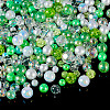 Transparent & Opaque Acrylic Bead OACR-TAC0002-08D-3