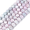 Anti-Tarnish Electroplate Glass Beads Strands EGLA-ZX010-4mm-06-1