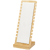 Bamboo Slant Back Necklace Organizer Display Stands NDIS-WH20007-01A-01-6