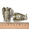 Natural Dalmatian Jasper Carved Angle Figurines GG-CBA9C2C-A30-3