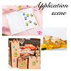 3 Rolls Paper Self-adhesive Stickers Roll STIC-FH0001-34-5