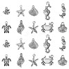 Tibetan Style Alloy Pendants TIBEP-CJ0001-10-1