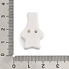 Rabbit Ceramic Buttons BUTT-I018-01C-02-3