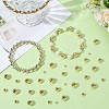 1000Pcs 4 Styles ABS Plastic Beads KY-SP0001-45G-3