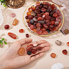 250G Dyed & Heated Natural Agate Beads G-TA0002-73A-5