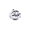 Anti-Tarnish 304 Stainless Steel Pendants PW-WGB32E9-01-1