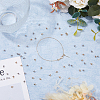 60Pcs 2 Colors Rack Plating Brass Tube Bails KK-DC0004-19-5
