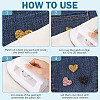 Polyester Hotfix Rhinestone Iron on Patches Applique Patch FIND-TA0002-53A-5