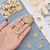 SUPERFINDINGS 40Pcs 4 Colors Alloy Connector Charms FIND-FH0010-77-3