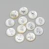 Freshwater Shell Pendants SHEL-Q010-P-1