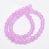 Natural & Dyed Malaysia Jade Bead Strands X-G-A146-8mm-A17-2