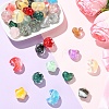 12Pcs 4 Styles Transparent Resin Beads RESI-YW0005-79-4