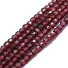 Grade A Natural Garnet Beads Strands G-P457-B01-39-1