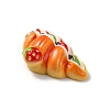 Opaque Resin Imitation Food Decoden Cabochons X-CRES-H001-03B-2