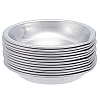 12Pcs 410 Stainless Steel Palette AJEW-GF0011-85-6